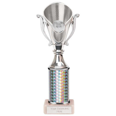 Wizard Plastic Trophy in Silver