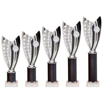 Glamstar Plastic Trophy In Black