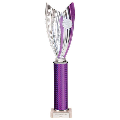 Glamstar Plastic Trophy In Purple