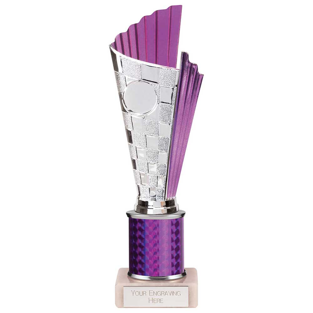 Flash Plastic Trophy Purple