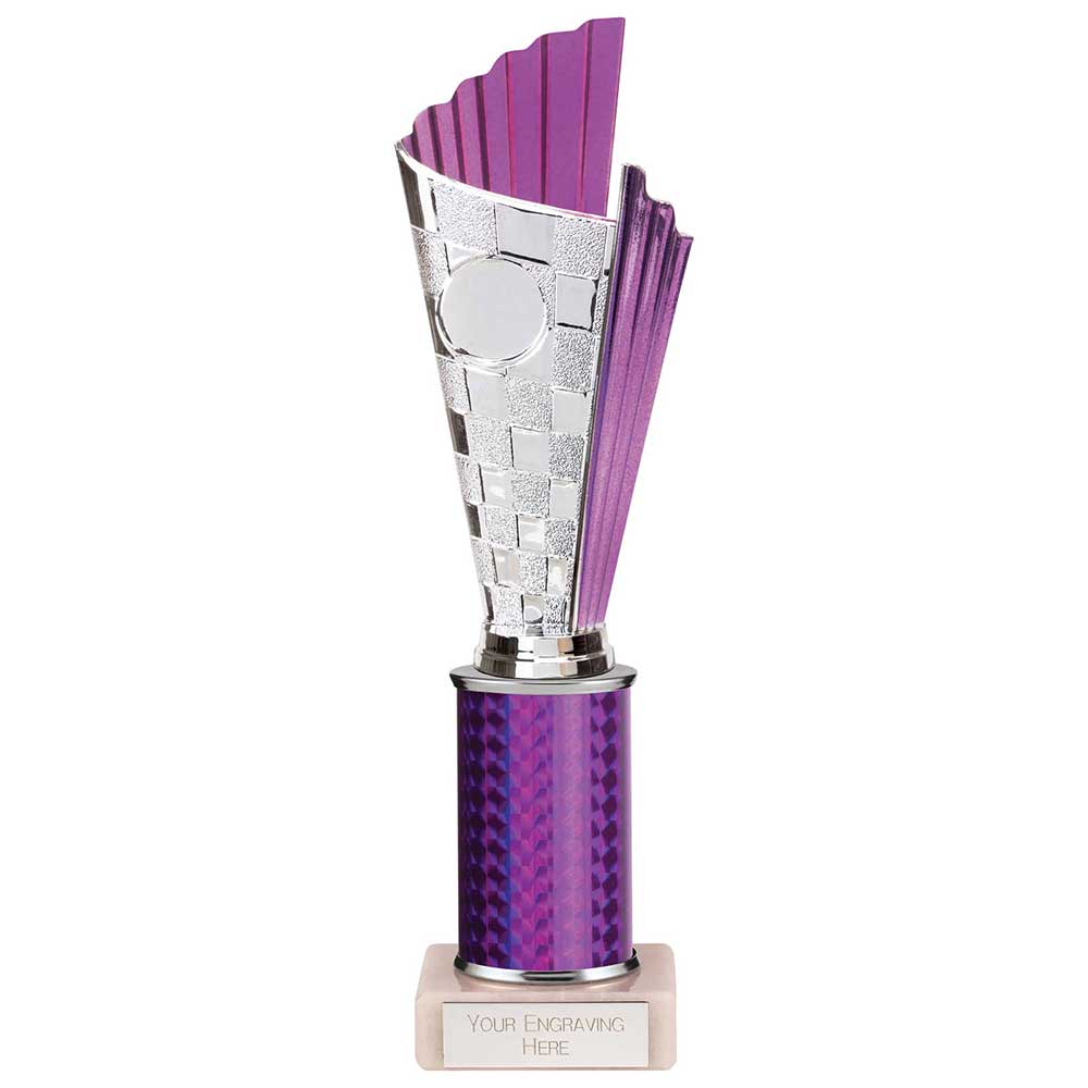 Flash Plastic Trophy Purple