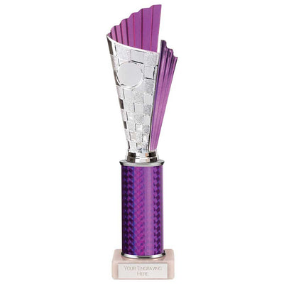 Flash Plastic Trophy Purple