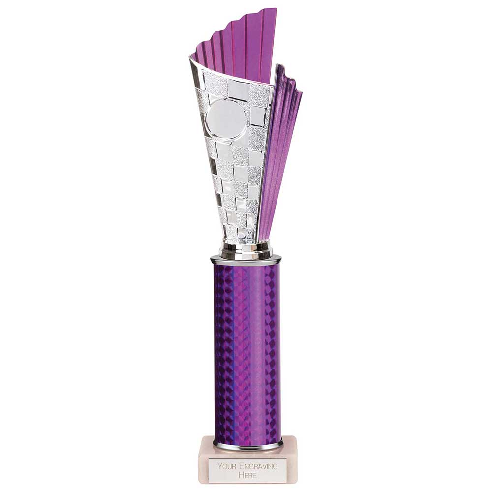 Flash Plastic Trophy Purple