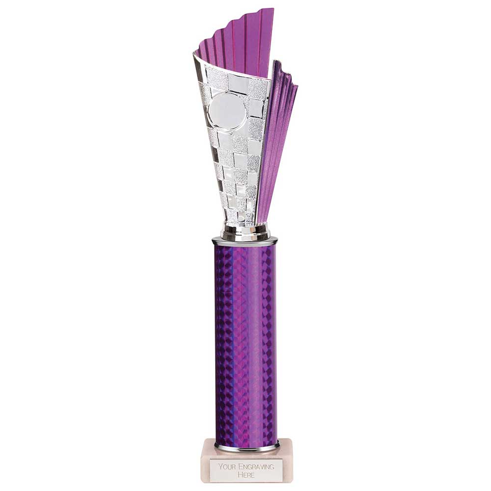 Flash Plastic Trophy Purple