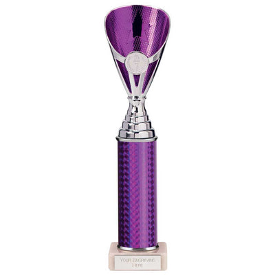 Rising Stars Plastic Trophy in Purple