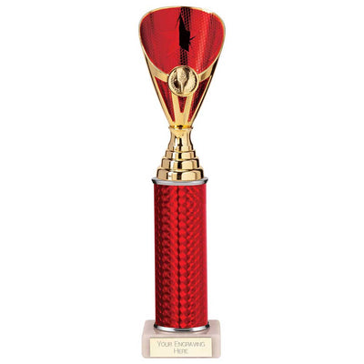 Rising Stars Plastic Trophy Red