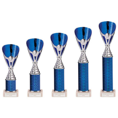 Rising Stars Plastic Trophy Blue