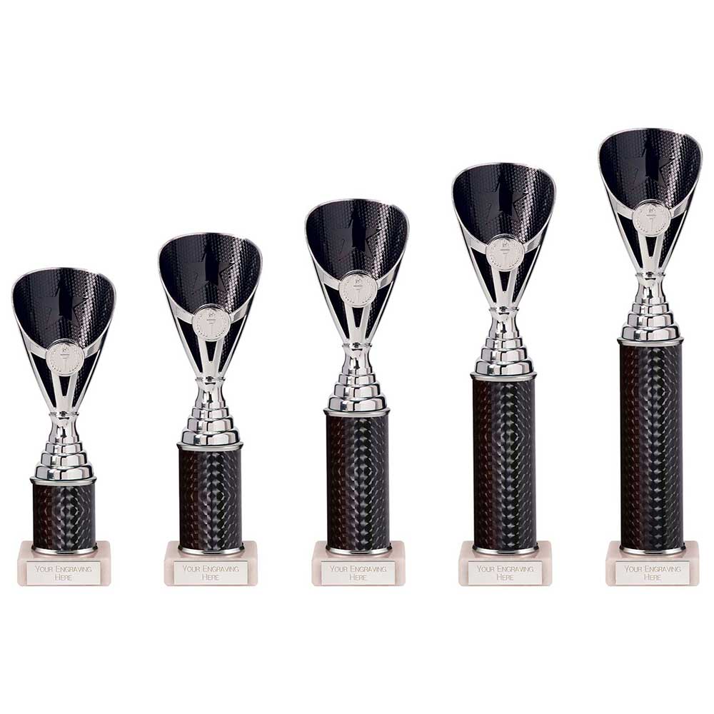 Rising Stars Plastic Trophy Black