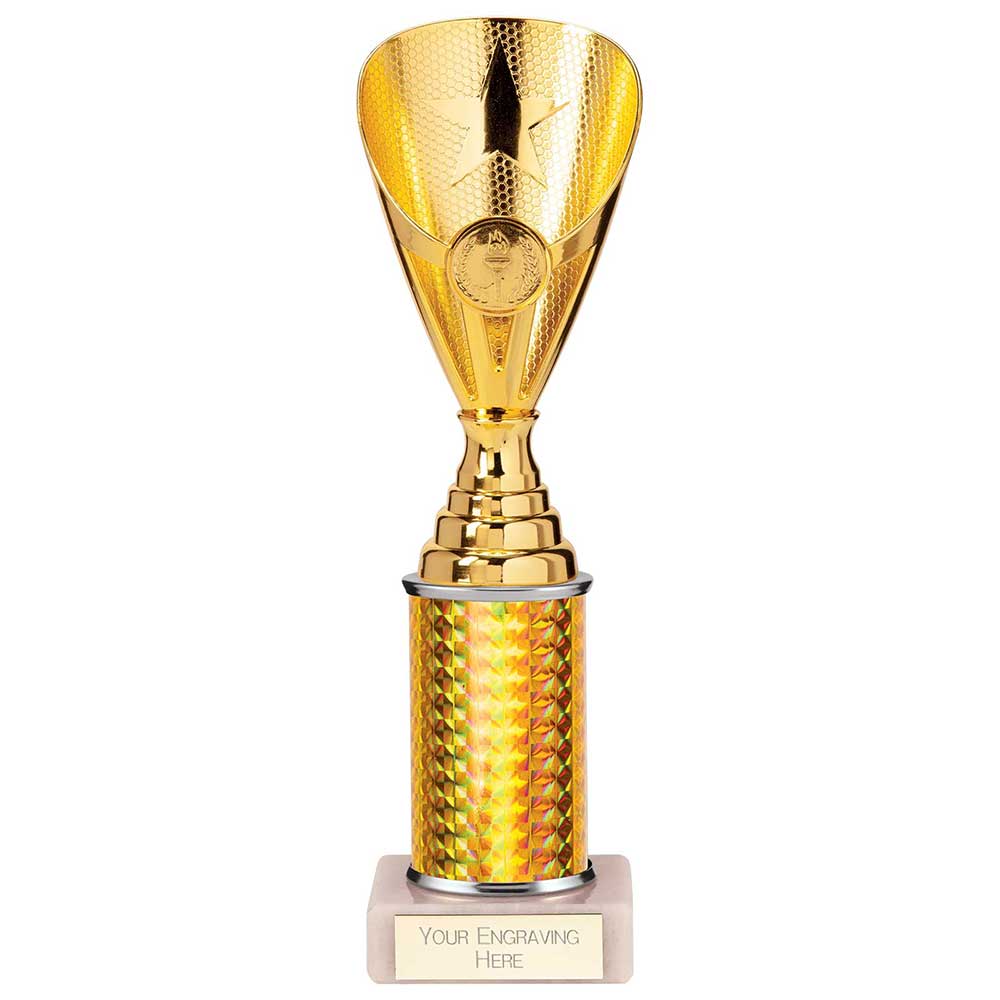 Rising Stars Plastic Trophy Gold