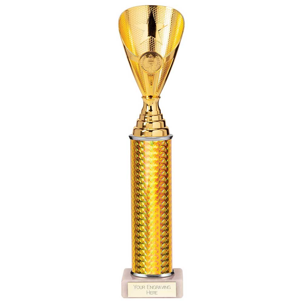 Rising Stars Plastic Trophy in Gold