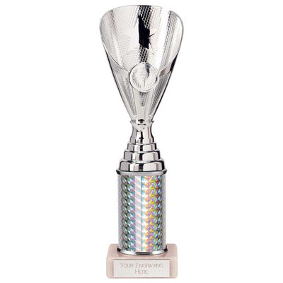 Rising Stars Plastic Trophy Silver