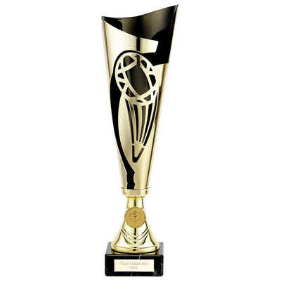 Champions Rugby Cup Trophy In Black Gold