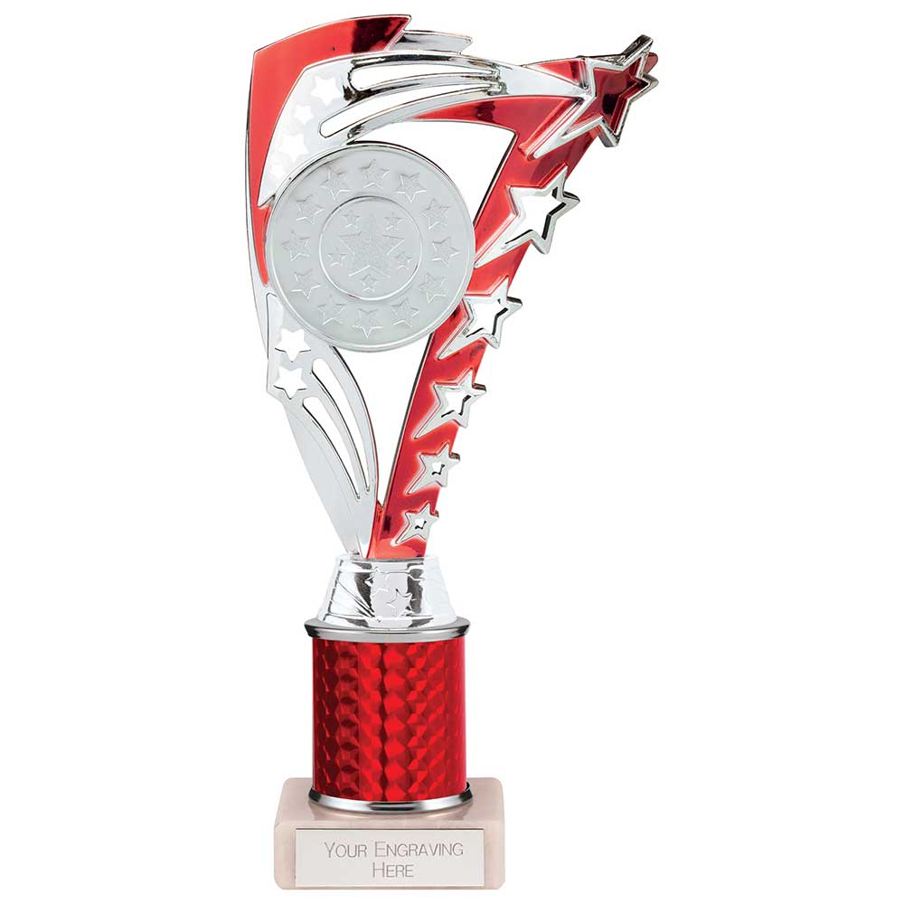 Frenzy Multisport Tube Trophy Silver Red