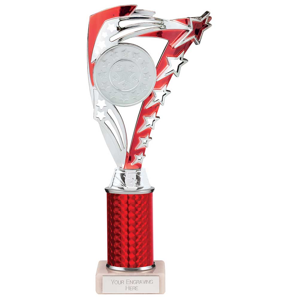 Frenzy Multisport Tube Trophy Silver Red