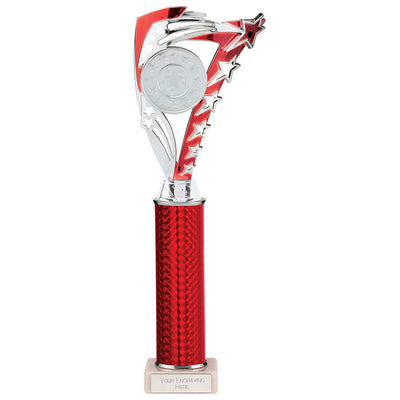 Frenzy Multisport Tube Trophy Silver Red