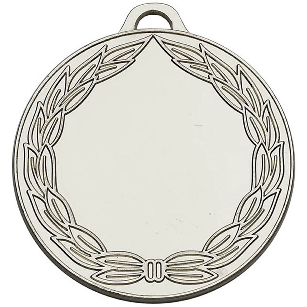 classic laurel wreath medal 5cm