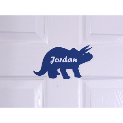 Personalised Dinosaur Childrens Door Sign