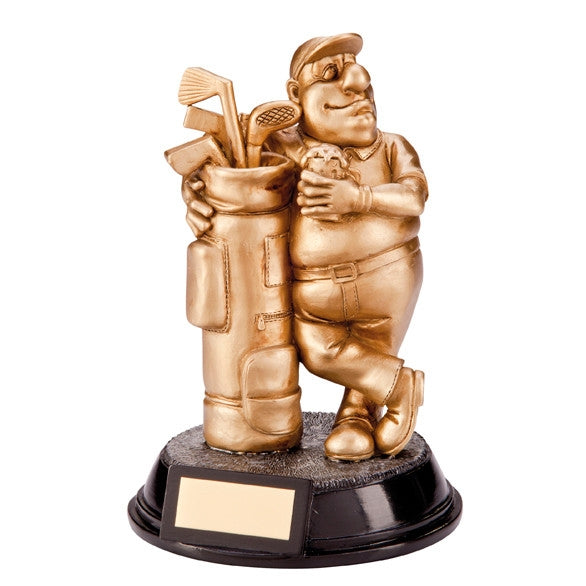 Comedy Beer Belly Golf Award Trophy